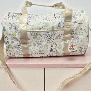 Disney Animators' Collection Duffle Bag Princess Sketch Art Tote Gym Travel